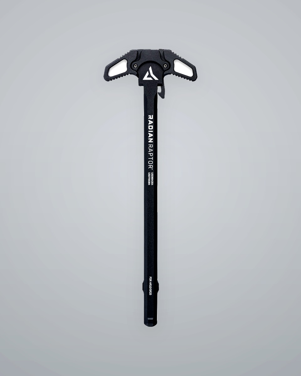 Radian RAPTOR CHARGING HNDL AR10 BLK