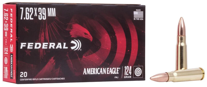 Federal Federal 7.62x39mm Soviet FMJ
