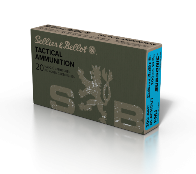 Sellier & Bellot Sellier & Bellot .300 AAC Blackout FMJ Subsonic