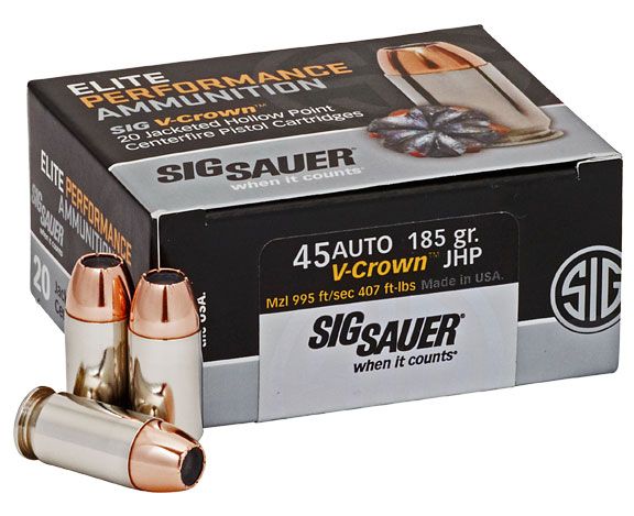 SIG Sauer SIG Sauer Elite Performance .45 Auto JHP