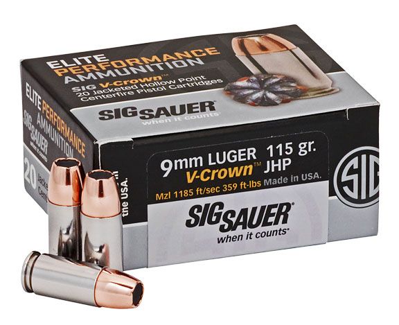 SIG Sauer SIG Sauer Elite Performance 9mm Luger JHP