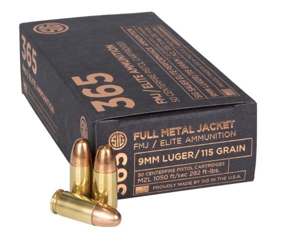 SIG Sauer SIG Sauer 365 9mm Luger FMJ